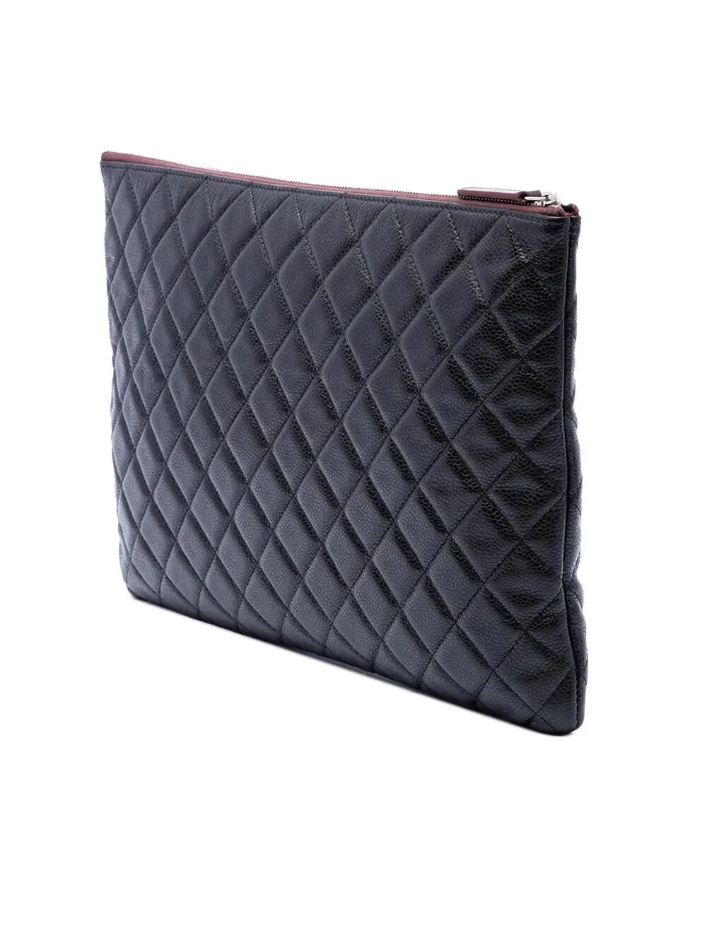 Chanel Large Quilted Caviar O Case #329944C10B